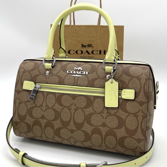 Coach Rowan Satchel Crossbody Bag - Picture 2 of 10